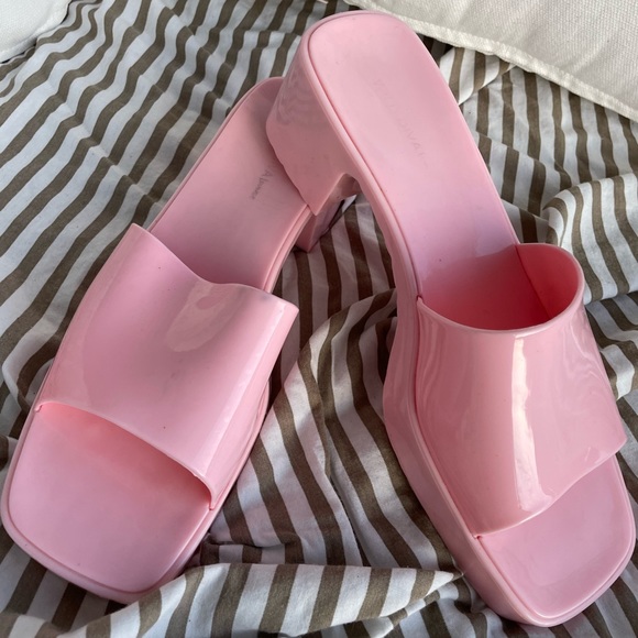 Wild Diva Shoes - Wild Diva Heeled Slides